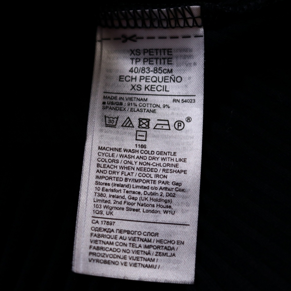 FREE SHIPPING Banana Republic Henley Tank Midi Dress, wide ribbed, Size XS - Picture 7 of 7